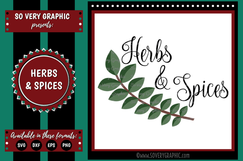 Download Free Herbs Spices Cutting File Svg Eps Dxf Png Crafter File The Big List Of Places To Download Free Commercial Use Svg Cut Files PSD Mockup Templates