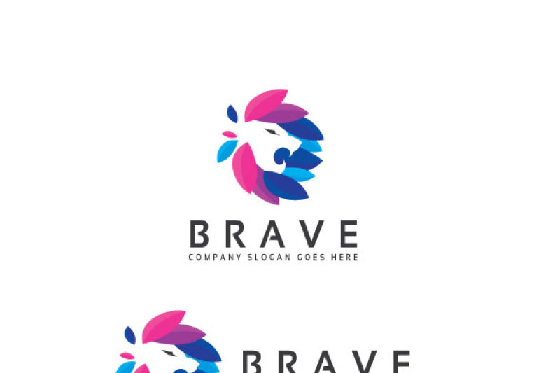 Brave Logo By Mariyana Thehungryjpeg Com