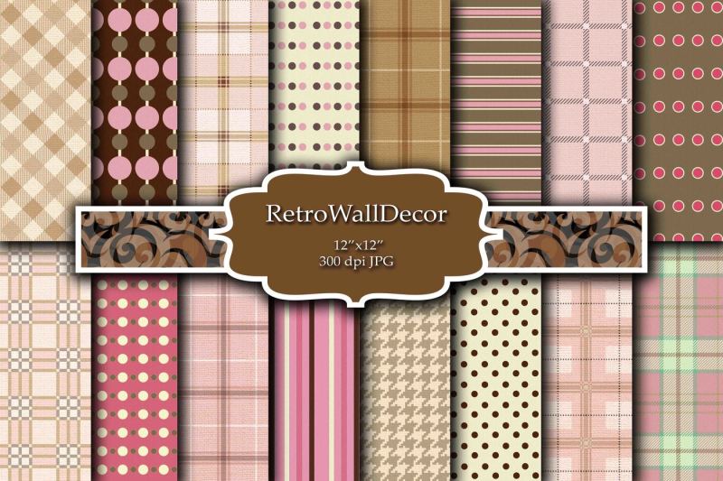 Download Free Tartan Digital Paper Crafter File