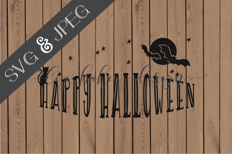 Download Free Happy Halloween Svg Jpeg Crafter File