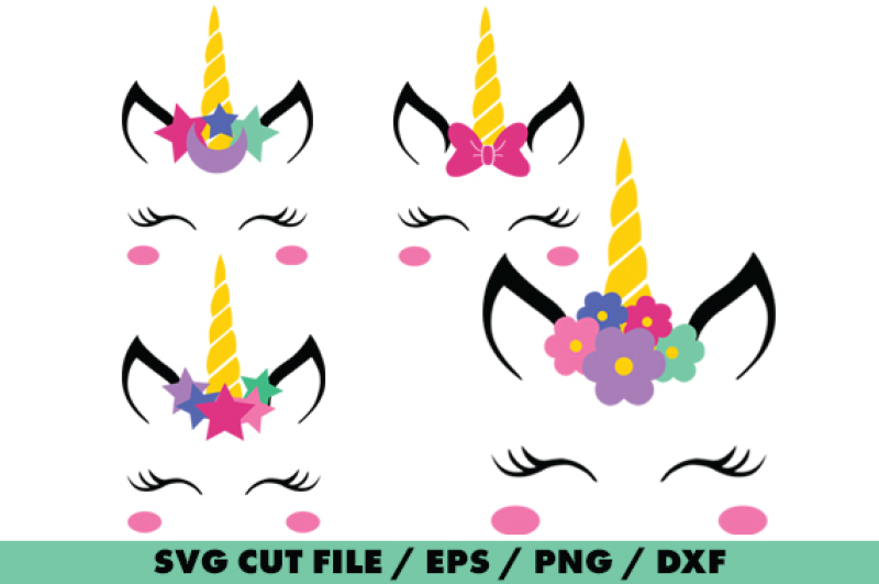 Unicorn Svg For Silhouette And Cricut By Freeling Design House Thehungryjpeg Com