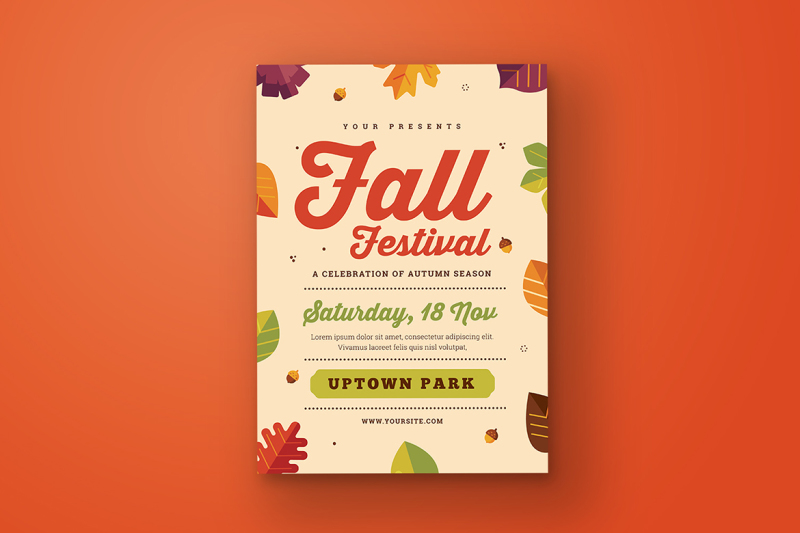 Fall Festival Flyer By Guuver 