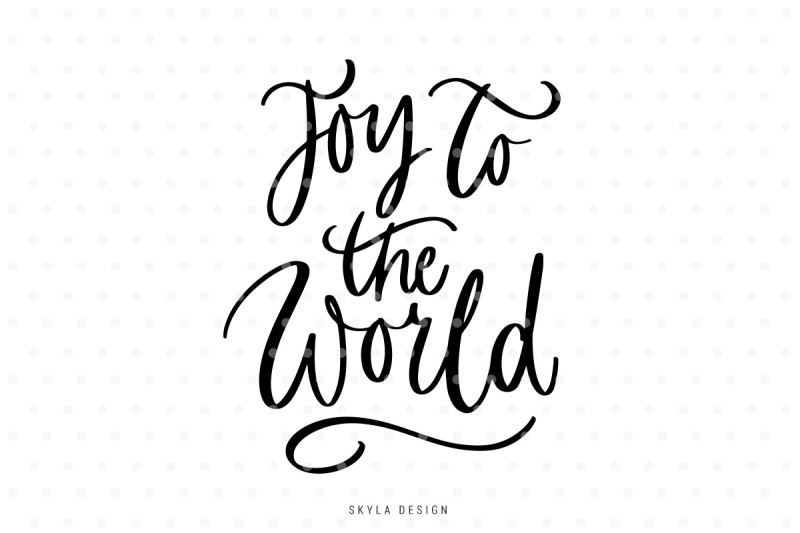 Download Free Joy To The World Svg Hand Lettered Quote Svg Download Svg Files Coffee SVG, PNG, EPS, DXF File