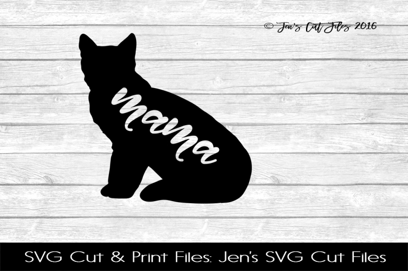 Download Free Cat Mama Svg Cut File Crafter File