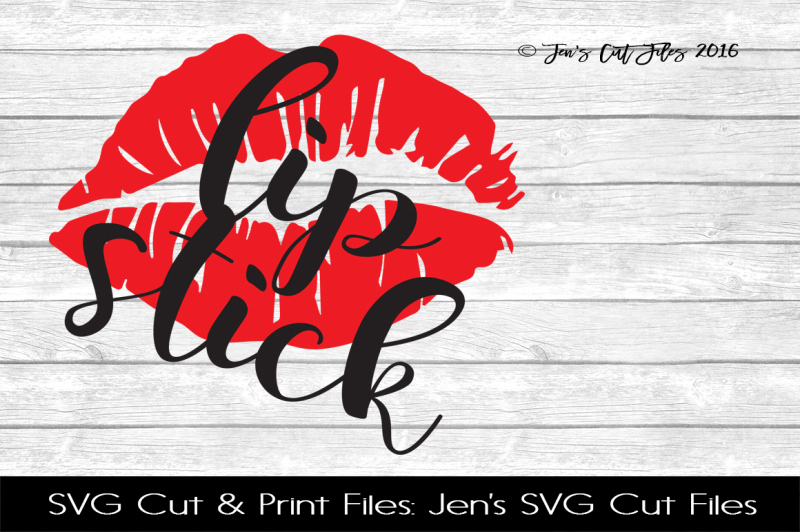 Download Free Lip Stick Svg Cut File Crafter File