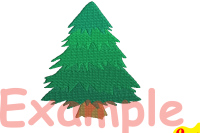 Christmas Tree Embroidery Design Machine Instant Download Commercial Use Digital File 4x4 5x7 Hoop Icon Symbol Sign Santa Tree Mini Xmas Winter Holiday New Year 119b By Hamhamart Thehungryjpeg Com