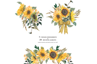 Free Free 306 Watercolor Sunflower Clipart Free SVG PNG EPS DXF File