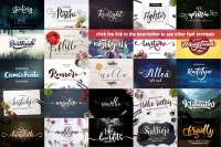 Font Bundle 2018 By Olexstudio Thehungryjpeg Com