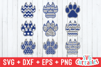 Paw Print Svg Paw Print With Claws Svg Cut File By Svg Cuttables Thehungryjpeg Com