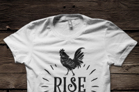 Rise & Shine Mother Cluckers - Tea Towel - Lone Star Art