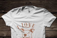 Download I Love My Pitbull Svg File By Blackcatssvg Thehungryjpeg Com