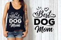 Download Best Dog Mom Svg By Blackcatssvg Thehungryjpeg Com
