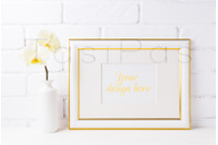 Download Horizontal Poster Mockup Psd Yellow Images