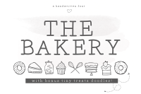 The Bakery Handwritten Serif And Doodle Font By Ka Designs Thehungryjpeg Com