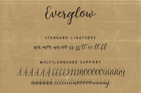 Everglow Script Font Duo By Cruzine Design Thehungryjpeg Com