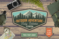 Outdoor Adventure Patch By Sivvector Thehungryjpeg Com
