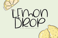 Lemon Drop A Cute Quirky Font By Ka Designs Thehungryjpeg Com