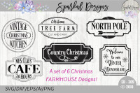 Christmas In July Farmhouse Cut Files By Sparkal Designs Thehungryjpeg Com