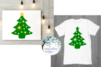 Christmas Tree Bundle Name Monogram Frame Svg Dxf Eps Png Jpg Pdf By Wispy Willow Designs Thehungryjpeg Com