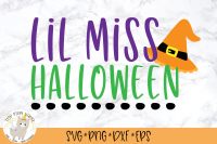 Lil Miss Halloween Svg Cut File By The Pixel Llama Thehungryjpeg Com