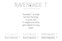 Ravenside High End Trio Font By Vpcreativeshop Thehungryjpeg Com