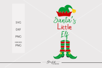 Santas Little Elf Christmas Svg File Dxf File Png File By Grafikstudio Thehungryjpeg Com