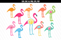 Flamingo Svg Dxf Eps Ai Png Pdf By Aivosdesigns Thehungryjpeg Com