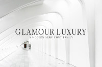 Glamour Luxury Serif Font Family By Creativewhoa Thehungryjpeg Com