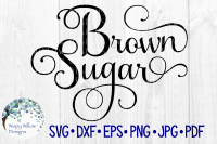 Brown Sugar Elegant Scroll Label Svg Dxf Eps Png Jpg Pdf By Wispy Willow Designs Thehungryjpeg Com