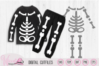 Skeleton Costume Svg Halloween File Toddler Costume Skeleton Svg By Wiccatdesigns Thehungryjpeg Com