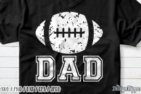 Download Football Dad Svg Football Svg Dad Svg Grunge Svg Png Dxf Cut File By The Design Hippo Thehungryjpeg Com