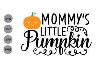 Mommys Little Pumpkin Svg Halloween Svg Pumpkin Svg Halloween Shirt By Cosmosfineart Thehungryjpeg Com
