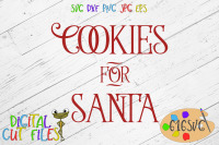 Cookies For Santa Svg By 616svg Thehungryjpeg Com