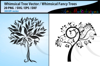 Whimsical Tree Svg Whimsical Tree Silhouettes Svg Whimsical Tree By Arcsmultidesignsshop Thehungryjpeg Com