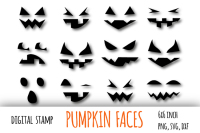 Pumpkin Face Svg Jack O Lantern By Bunart Thehungryjpeg Com