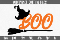 Boo Svg Cut File Halloween Svg Cut File By Shannon Keyser Thehungryjpeg Com