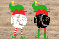 Elf Baseball Christmas Svg Santa Hat Tackle Merry Christmas Svg 1035s By Hamhamart Thehungryjpeg Com