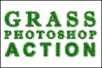 Grass Effect Generator Photoshop Action By Teewinkle Thehungryjpeg Com