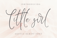 Little Girl Gentle Script Font By Red Ink Thehungryjpeg Com