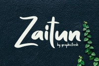 Zaitun A Nature Branding Font By Sameeh Store Thehungryjpeg Com