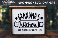 Download Grandma S Kitchen Home Svg Cut File By Nicole Forbes Designs Thehungryjpeg Com