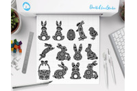 Download Easter Mandala Svg Bunny Mandala Svg Rabbit Mandala Svg By Doodle Cloud Studio Thehungryjpeg Com