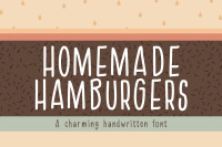 Homemade Hamburgers Font By Reg Silva Art Shop Thehungryjpeg Com
