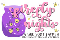 Firefly Nights Hand Lettered Script Font By Dez Custom Creations Thehungryjpeg Com