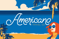 Holiday Travel Font Duo By Salt Pepper Designs Thehungryjpeg Com