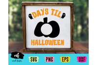 Halloween Countdown By Nicole Forbes Designs Thehungryjpeg Com