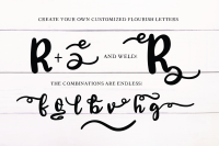 Skyler Flourish Bold Script Otf Font By Dixie Type Co Thehungryjpeg Com