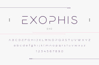 Exophis Modern Sans Serif Font By Alienvalley Thehungryjpeg Com