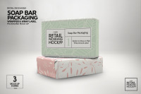 Retail Soap Bar Packaging Mockup By INC Design Studio