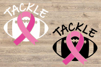 Baseball Tackle Breast Cancer Svg Awareness ribbon svg Sayings 1452S By  HamHamArt | TheHungryJPEG